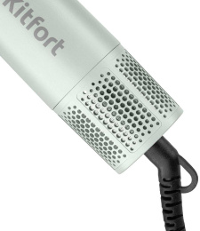 Фен-щетка Kitfort КТ-4240 750Вт мятный/розовый