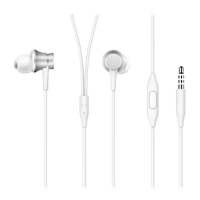 Гарнитура проводная Xiaomi Mi In-Ear Headphones Basic ZBW4355TY,Серебристый