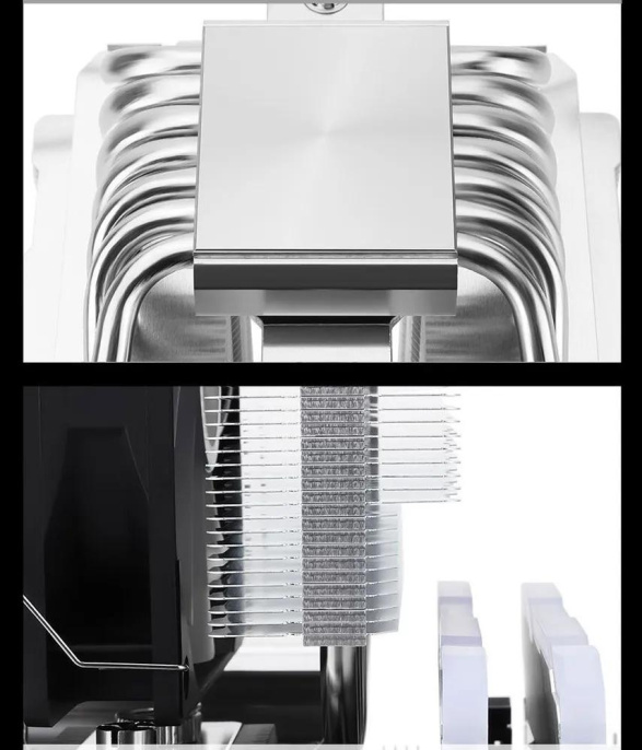 Кулер для процессора/ CPU Cooler Thermalright Phantom Spirit 120 SE ARGB 4-pin PWM, 154mm, Ni/CU, 7x6mm, ARGB, 2x120mm, 66.17CFM, 25.6dBA, 1500RPM, S: 1700, 1200, 115X, AM5, AM4 (PS120-SE-ARGB)