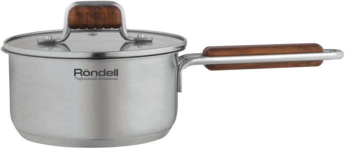 Ковш Rondell Fjord RDS-1790, 1.4л, с крышкой, стальной