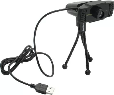 Видеокамера ExeGate BusinessPro C922 HD EX287378RUS (USB2.0 1280x720 микрофон трипод)