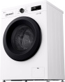 Стиральная машина LG F2Y1WS6W.AGWPCOM, с фронтальной загрузкой, 6.5кг, 1200об/мин, с паром, инверторная