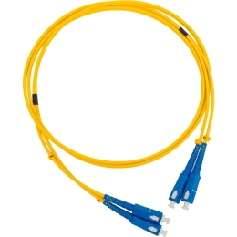 Оптический патч-корд TopLAN, дуплексный, FC/APC-LC/APC, 657A1, 2 м, DPC-TOP-657A1-FC/A-LC/A-2.0