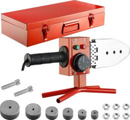 Сварочный аппарат для пластиковых труб Deko PPWM2100W раструбная 2.1кВт кейс в комплекте