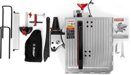 Торцовочная пила Зубр ЗПТК-255-1800, комбинированная, 1800Вт, 250мм