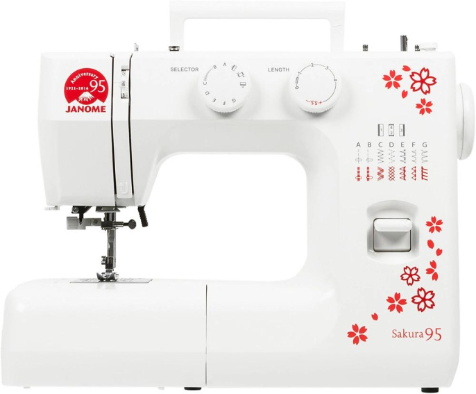 Швейная машина Janome Sakura 95, белый