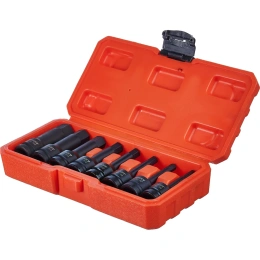 Набор головок ударных HEX, H6-H19, 8 шт, 1/2"DR Gigant G-12H6H19