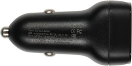 Автомобильное зар./устр. Wiiix UCC-7-2-08 3A+2A PD+QC USB-C/USB-A универсальное черный