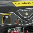 Бензиновый генератор 6,5 кВт; эл.стартер; ATS, колёса и ручки Inforce GL 6500 04-03-15