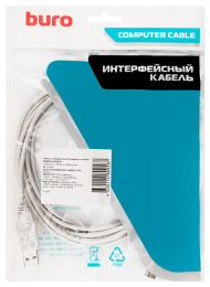 Кабель USB Buro USB A(m) -  USB B(m),  3м [usb-a-b-3c]