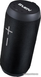 Портативная колонка Sven PS-210 Black Беспроводная передача сигнала по Bluetooth, 12 2 х 6 Вт, защита от воды IPx6 , воспроизведение музыки с USB-flash и microSD