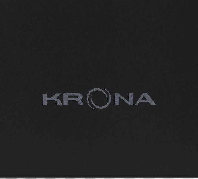 Духовой шкаф электрический Krona Linde 45, 45л, дверца с 2 стеклами, черный