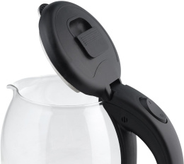 Чайник электрический Scarlett SC-EK27G10 1.7л. 1800Вт черный корпус: стекло/пластик