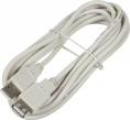 Кабель-удлинитель USB2.0 NingBo USB A m - USB A f , 3м, блистер [usb2.0-am-af-3-br]