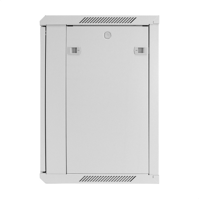 Шкаф телекоммуникационный 19" настенный 12U ExeGate EC-WM-12U.450.M.GREY (19”, 12U, 600x450x635mm (ШхГхВ), передняя дверь металл, съемные боковые панели, пыле- и влагозащита IP23, светло-серый RAL 7035) EX298615RUS