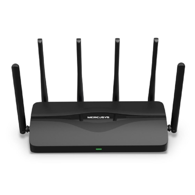 Wi-Fi роутер MERCUSYS MR47BE,  Wi-Fi 7,  BE9300,  2.4/5/6ГГц, 3 LAN,  черный