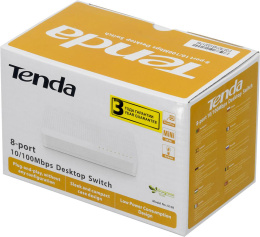 Коммутатор TENDA S108, неуправляемый