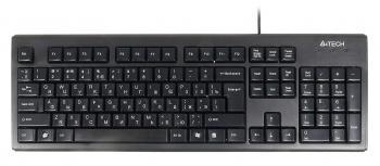 Клавиатура A4TECH KR-83, проводная, USB, мембранная, черный [kr-83 black]