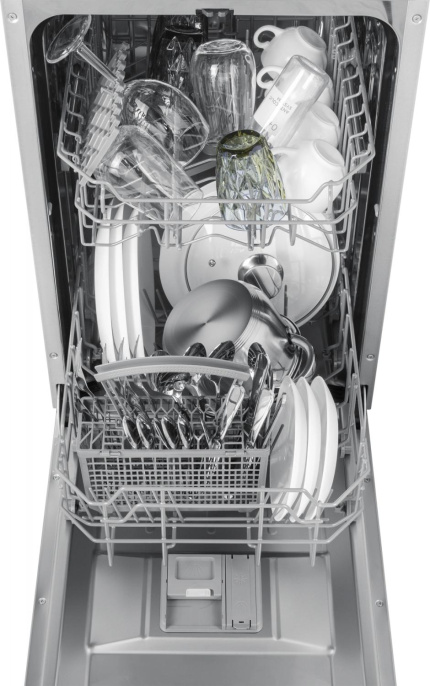 Посудомоечная машина встраив. Meferi Light MDW4562 2100Вт узкая