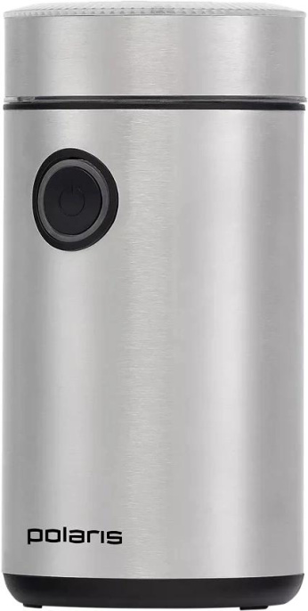 Кофемолка Polaris PCG 2016 200Вт сист.помол.:ротац.нож вместим.:50гр нержавеющая сталь
