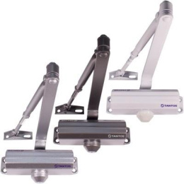 Tantos TS-DC085 Freeze белый Доводчик дверной, усилие EN4, вес двери до 100 кг