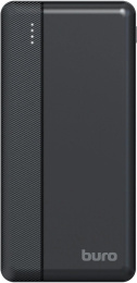 Мобильный аккумулятор Buro BP10A 10000mAh 10W 2A 2xUSB-A/USB-C черный BP10A10PBK