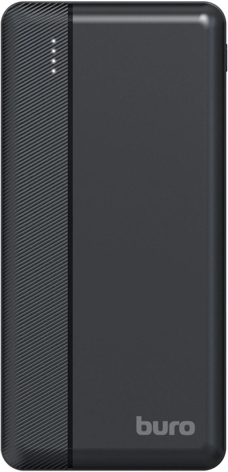 Мобильный аккумулятор Buro BP10A 10000mAh 10W 2A 2xUSB-A/USB-C черный BP10A10PBK