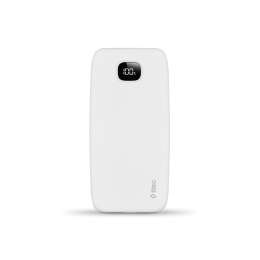 Внешний аккумулятор TTEC ChargeUp Pro LCD 10.000mAh PD 20W Powerbank - White 2BB209B