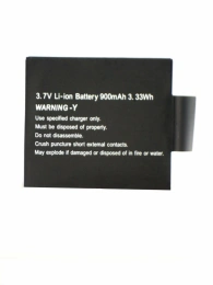 Оригинальный дополнительный аккумулятор (батарея) 900 мАч для экшн-камер SJCAM SJ4000 / SJ5000 / M10 / SJ4000 Wi-Fi / SJ5000 Wi-Fi / SJ5000x Elite