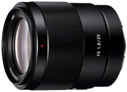 Объектив Sony FE SEL35F18F 35мм f/1.8 черный