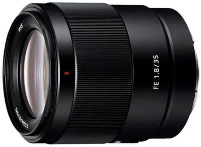 Объектив Sony FE SEL35F18F 35мм f/1.8 черный