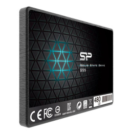 SSD накопитель Silicon Power Slim S55 SP480GBSS3S55S25 480ГБ, 2.5", SATA III, SATA