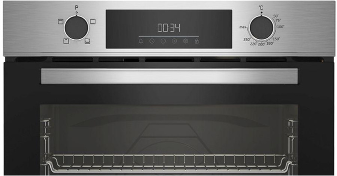 Духовой шкаф Электрический Beko BBIC12300XD нержавеющая сталь/черный
