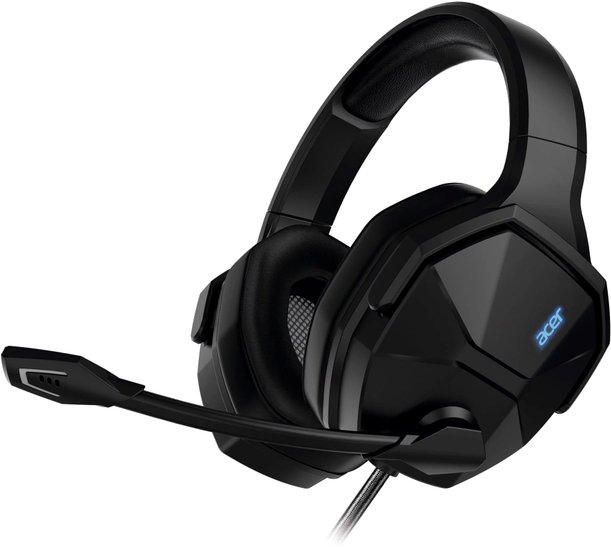 Наушники с микрофоном Acer OHW312 черный 2м мониторные USB оголовье ZL.HDSEE.007