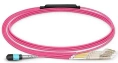 Кабель оптоволоконный многомодовый Ixia CKT-MTP-4LC-50-OM4 OM4 50м MTP-LC 4 волокна 10GbE 40GbE 100GbEt Breakout, 40G, MTP to 4 LCs, 50um, OM4 955-8115
