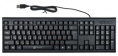 Клавиатура Oklick 120M, проводная, USB, мембранная, черный [1083044]