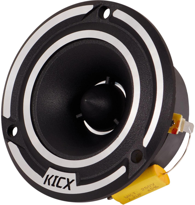 Колонки автомобильные Kicx LL 38 без решетки 90Вт 104дБ 4Ом 2.5см 1дюйм ком.:2кол. широкополосные однополосные