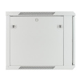 Шкаф телекоммуникационный 19" настенный 9U ExeGate EC-WM-9U.600.G.GREY (19”, 9U, 600x600x500mm (ШхГхВ), передняя дверь закаленное стекло, съемные боковые панели, пыле- и влагозащита IP23, светло-серый RAL 7035) EX298602RUS