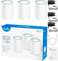 Маршрутизатор CUDY M1500(3-Pack) Gigabit Wi-Fi 6 Mesh Solution