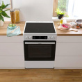 Электрическая плита Gorenje GEC6C40WD,  стеклокерамика,  без крышки,  белый