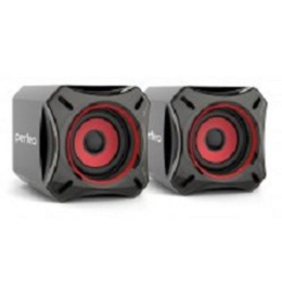 Perfeo колонки "CUBE" 2.0, мощность 2х5 Вт RMS , чёрн, USB PF-812 PF_4880