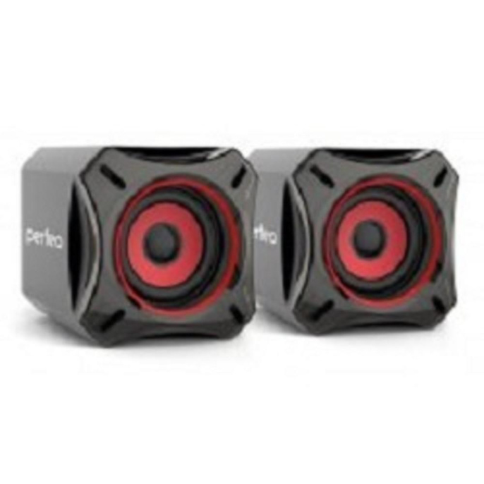 Perfeo колонки "CUBE" 2.0, мощность 2х5 Вт RMS , чёрн, USB PF-812 PF_4880