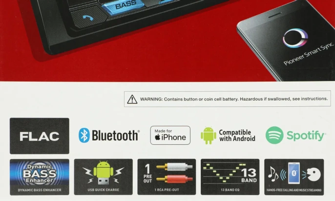 Автомагнитола Pioneer MVH-S325BT