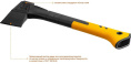 Топор Kraftool X20 большой черный/желтый 20660-20