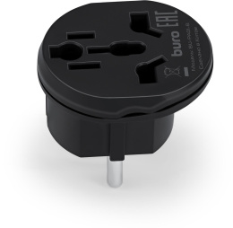 Адаптер-переходник Buro BU-PA01-B, черный