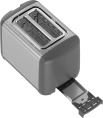 Тостер Candy CT-255 900Вт нержавеющая сталь