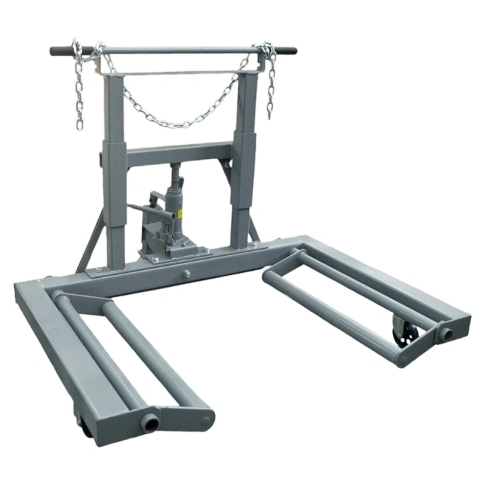 Тележка для колес (1 т,  высота подъема 170 мм) WIEDERKRAFT WDK-81001