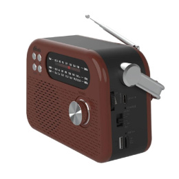 RITMIX RPR-045 CHOCOLATE {Радиоприёмник портив. 3хдиапазонный FM/AM/SW, Bluetooth v.5.3, воспроизв. с USB и с карт пам. micro SD до 32Gb }