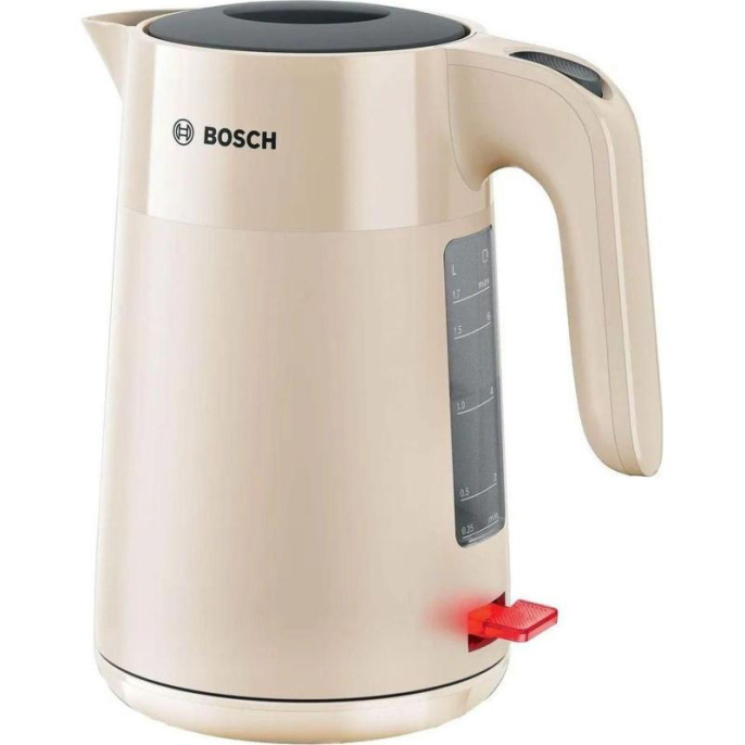 Чайник электрический Bosch TWK2M167, 1.7л, пластик