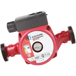 Насос циркуляционный AQUALINK 25-8 180, с гайками 04702